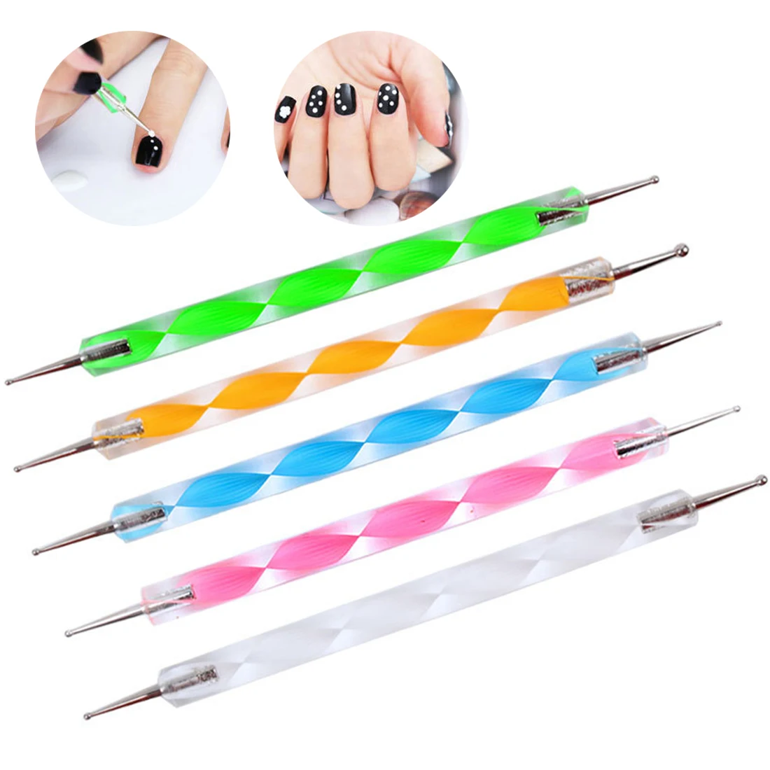 

1 шт Nail Art градиент кисть Стразы УФ-гель для ногтей строителя лайнер узор рисунок чертежная Ручка Кисть-инструмент для маникюра