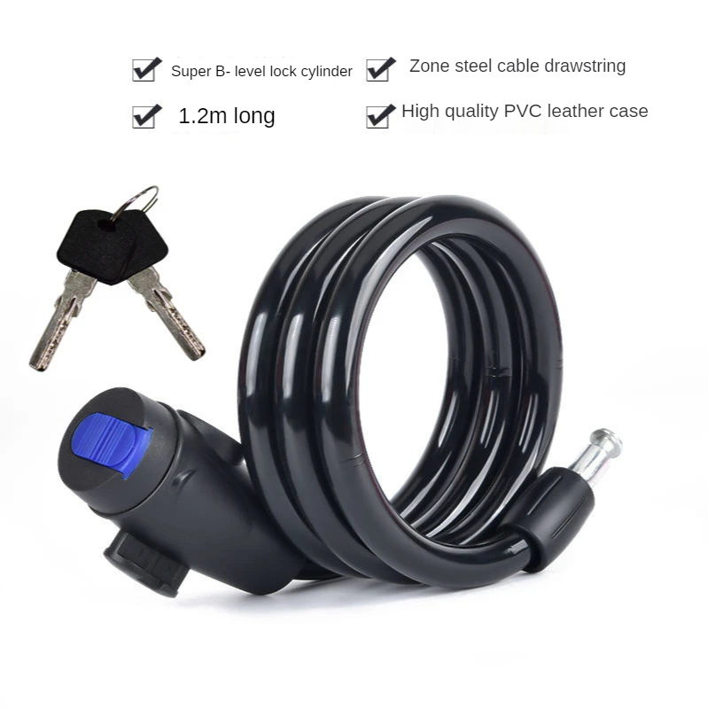 

Bicycle lock anti-theft car lock helmet lock anti-theft lock mountain bike electric bicycle password lock bicycle accessories