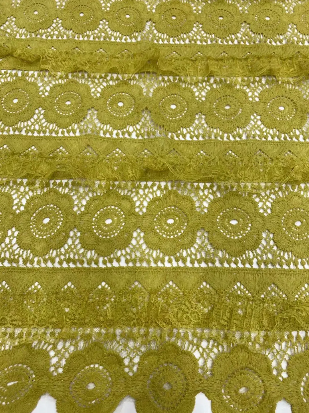 

Good price High quality Nigerian swiss voile net lace for party mesh lace fabric 2021 Brown France cord lace for wedding dress