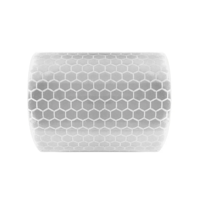 Honeycomb white Самоклеющиеся 5 см* 3 м Предупреждение ющие о безопасности, светоотражающие наклейки, отражатели, антистатические, для автомобиля, наружные виниловые материалы - Цвет: Honeycomb white