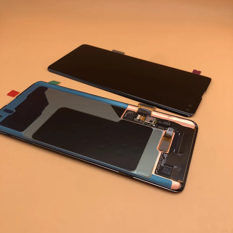 ЖК-дисплей с рамкой для SAMSUNG Galaxy S10 G973 G973F дисплей S10+ S10 Plus G975 G975F сенсорный экран дигитайзер S10E