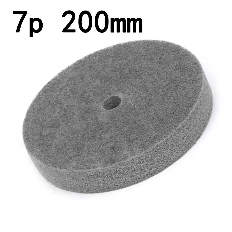 1 шт. 200 мм волокно с алмазным покрытием плоское круговое колесо для полировки