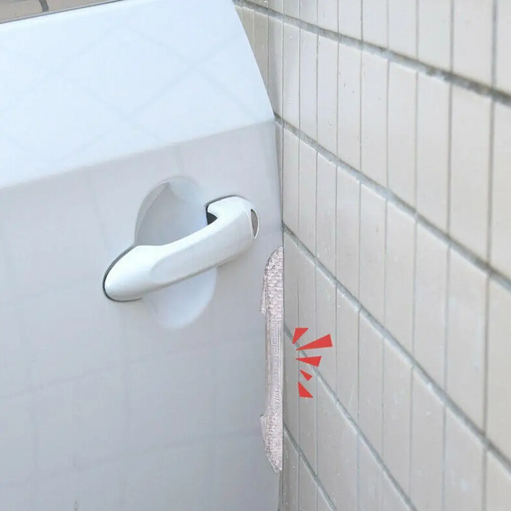 

Transparent Door Anti-collision Protection Strip Sticker Cover Protection Mirror Protection Rearview Strip Side D2Z3