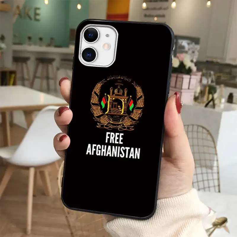 Чехол для телефона Yinuoda с афганским флагом iPhone 11 12 13 mini pro XS MAX 8 7 6 6S Plus X 5S SE 2020 XR -