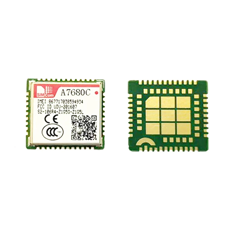2 шт./лот SIMCOM A7680C 4G Cat1 модуль LCC + пакет LGA LTE TDD/LTE FDD поддержка фота фунтов SSL B1 B3 B5 B8