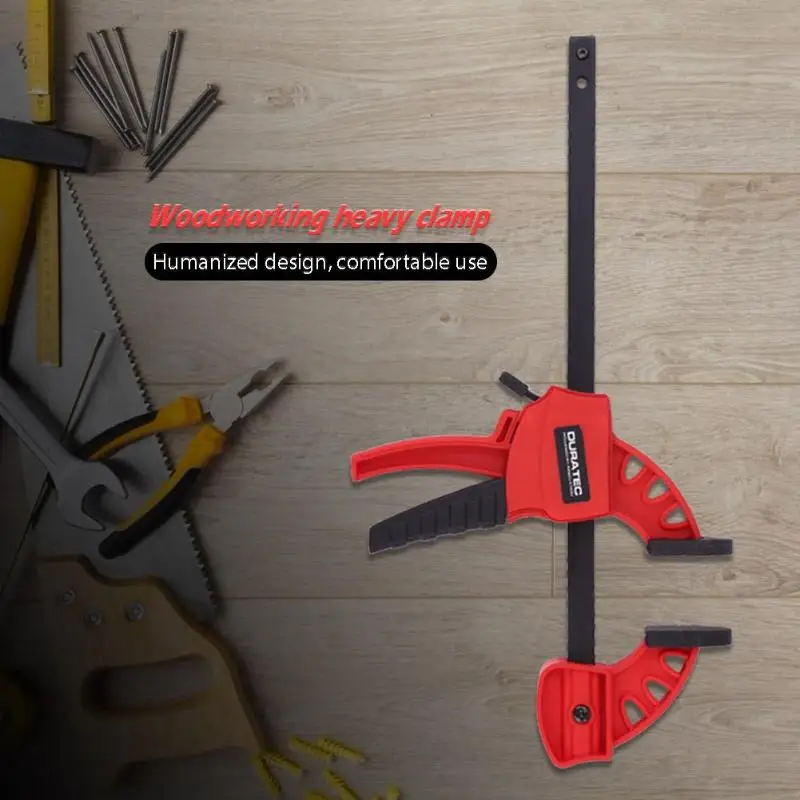 Пластиковый F Тип Сверхмощный быстросъемный зажим для деревообрабатывающих