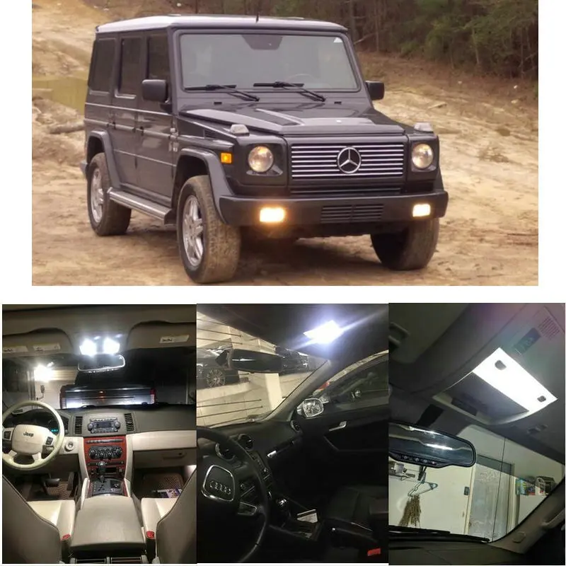 

Interior Led lights For 2002 Mercedes G-class License plate light Trunk Light