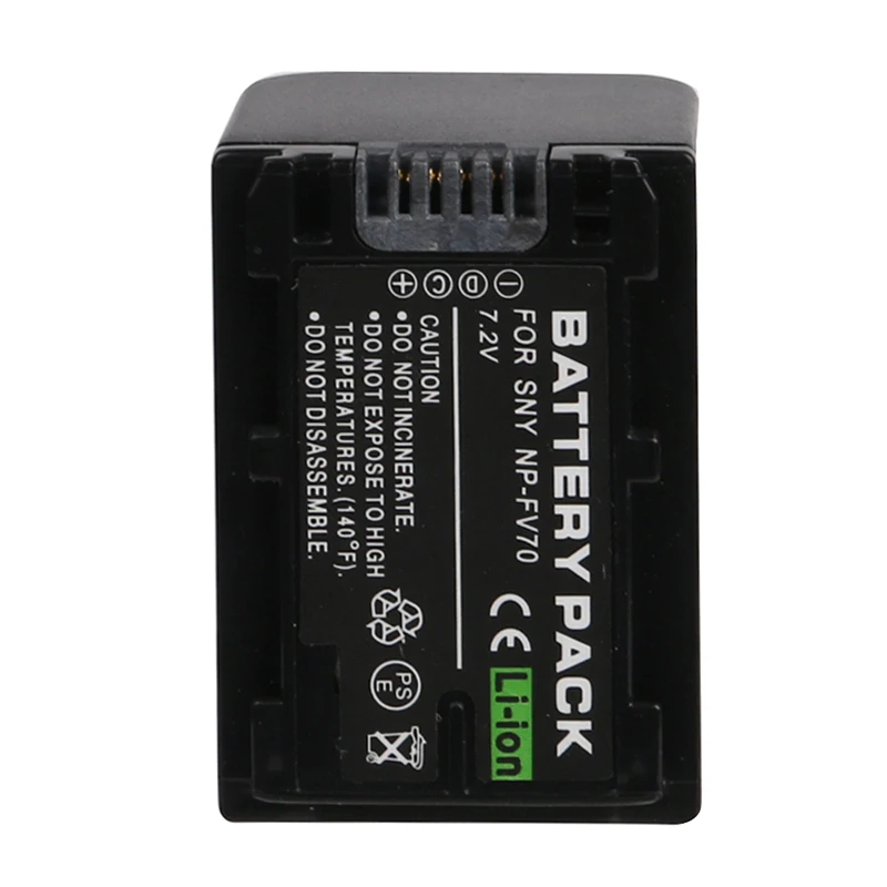2 шт NP FV70 NPFV70 батареи для Sony FV50 FV30 HDR CX230 CX150E CX170 CX300 Z1|Цифровые аккумуляторы| |