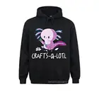 Хип-хоп ремесла-A-Lotl Смешные художественные изделия ручной работы Axolotl Скрапбукинг мужские толстовки популярные толстовки с длинным рукавом спортивные свитера