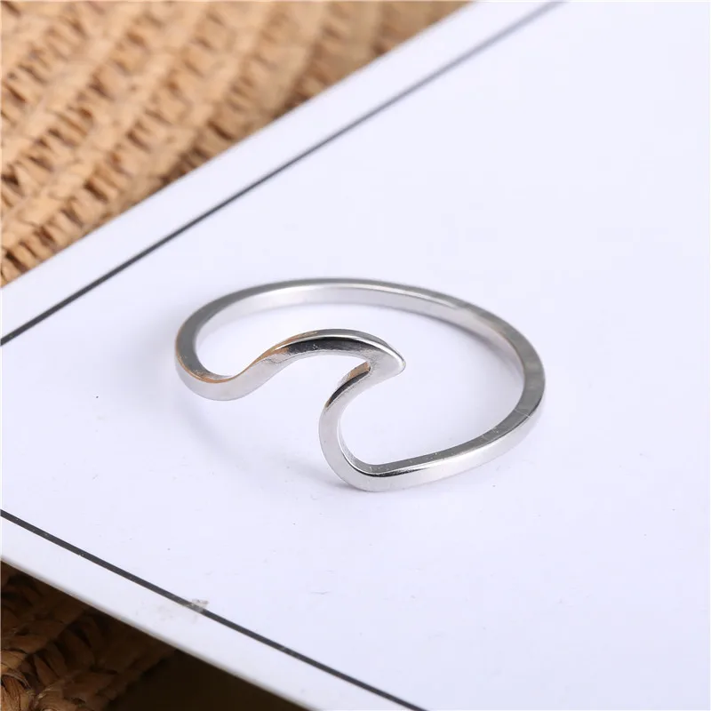 

New Rings For Women Fashion all-match women's confession white ring titanium steel ring Female Engagemet Jewelry Gifts
