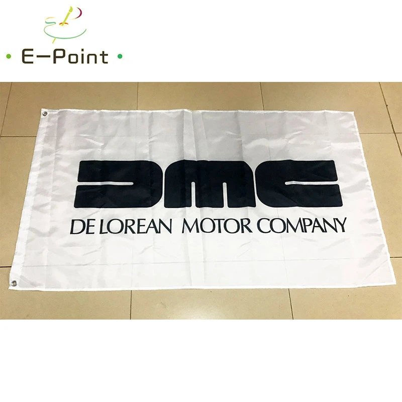 USA DMC Delorean Car Flag 2ft*3ft (60*90cm) 3ft*5ft (90*150cm) Size Christmas Decorations for Home Flag Banner Gifts