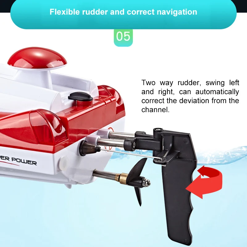 радиоуправляемая лодка hj806b вы