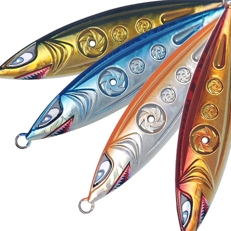 

Полая светящаяся свинцовая рыболовная приманка 200 г, медленно качающаяся железная пластина для лодки, поддельная приманка для рыбалки, прим...