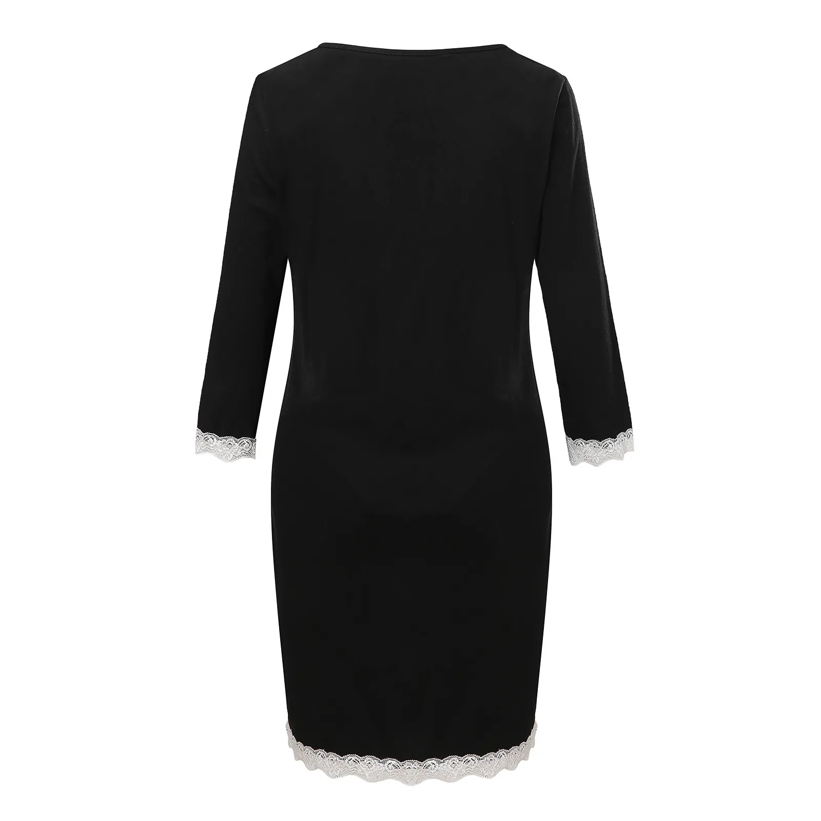 

Women Maternity Halfsleeve Lace Patchwork Dress Open Breastfeeding For Daily Wearing Or Baby Shower Summer Vestido Robe Femme
