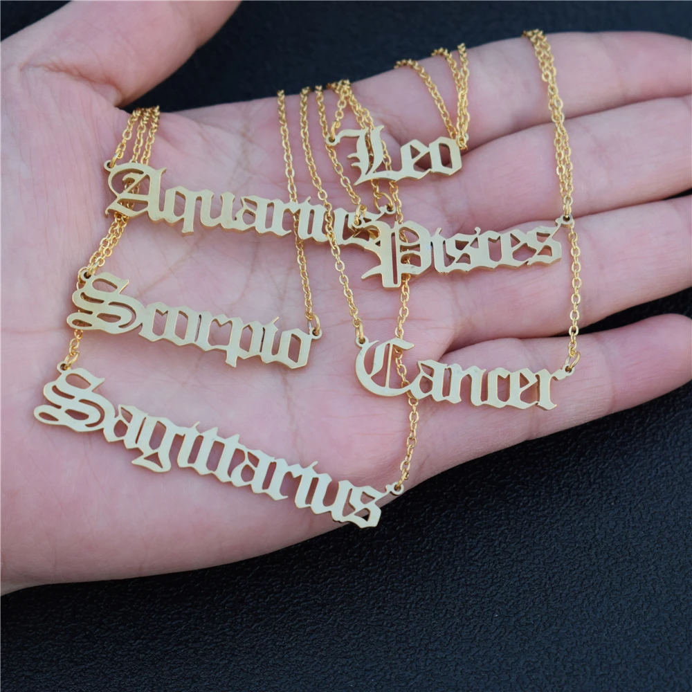 Чокер женский со знаками Зодиака чокер с дюжиной старых английских Скорпион