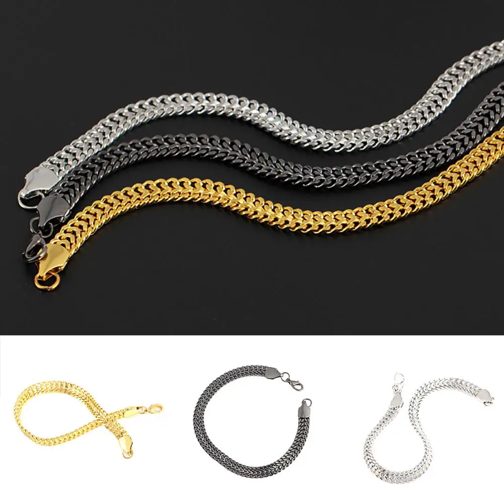 Простой Стиль Лидер продаж Мужские Винтажные руки браслет цепочка из