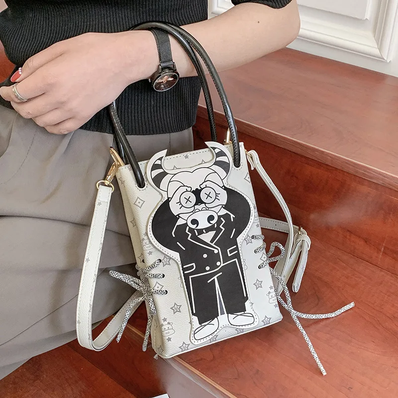 

Summer Printed Handbags for Women 2021 New Leather Shoulder Bag Woman Fashion Luxury Designer Casual Cute Crossbody Female Bag