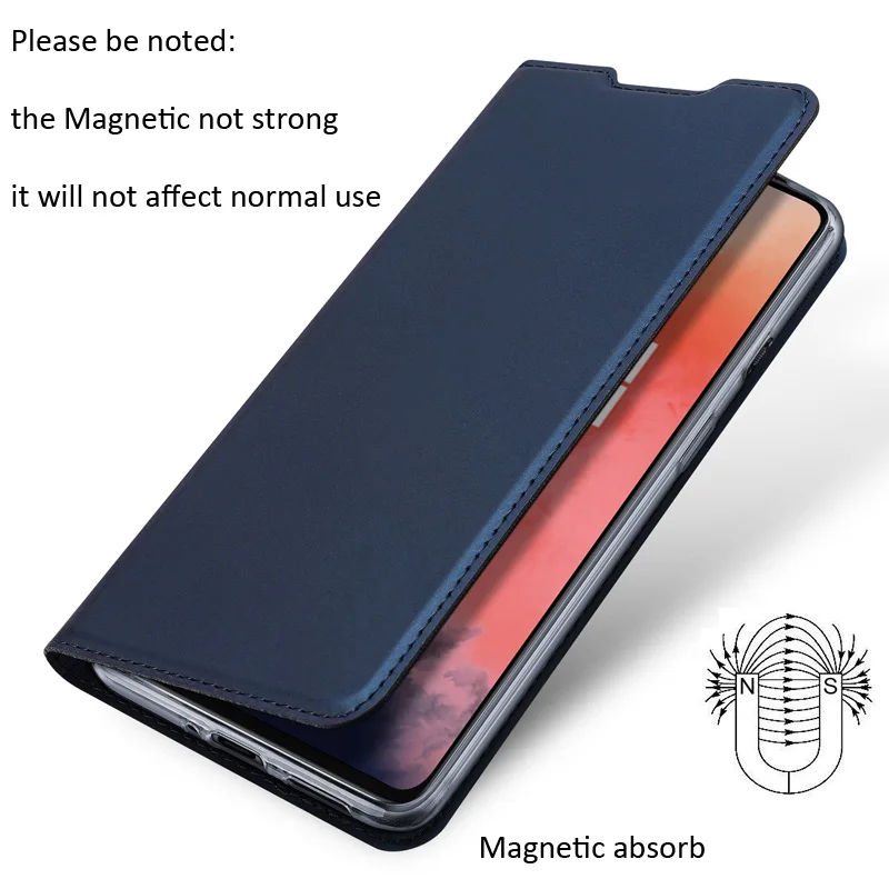 Оригинальный DUX DUCIS чехол для Oneplus 7 7T Pro книга флип кожаный бумажник Coque | Мобильные