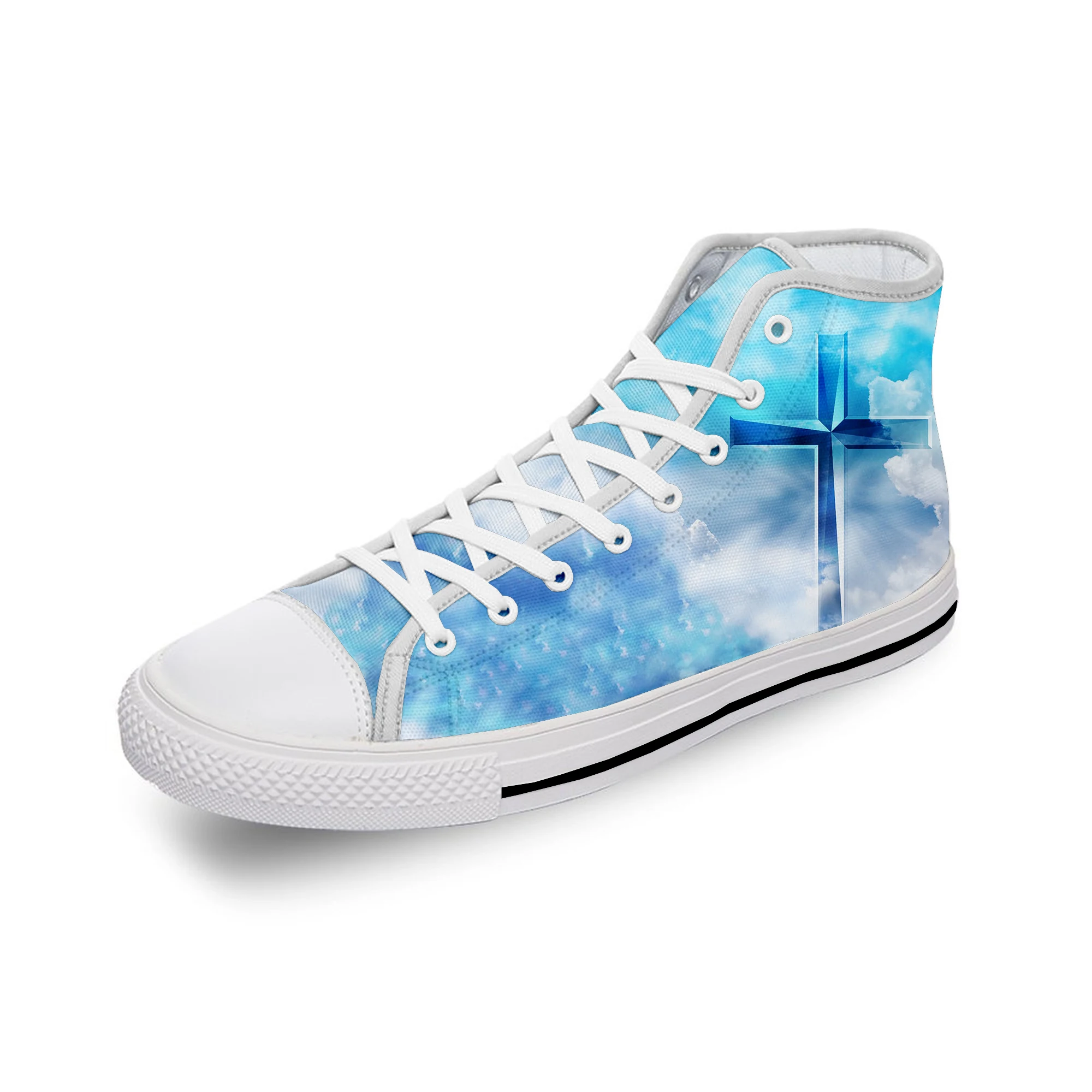 

Кроссовки женские и мужские легкие дышащие с высоким берцем и 3D принтом