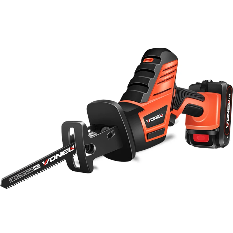 Литиевая перезаряжаемая сабельная пила бытовая маленькая высокомощная