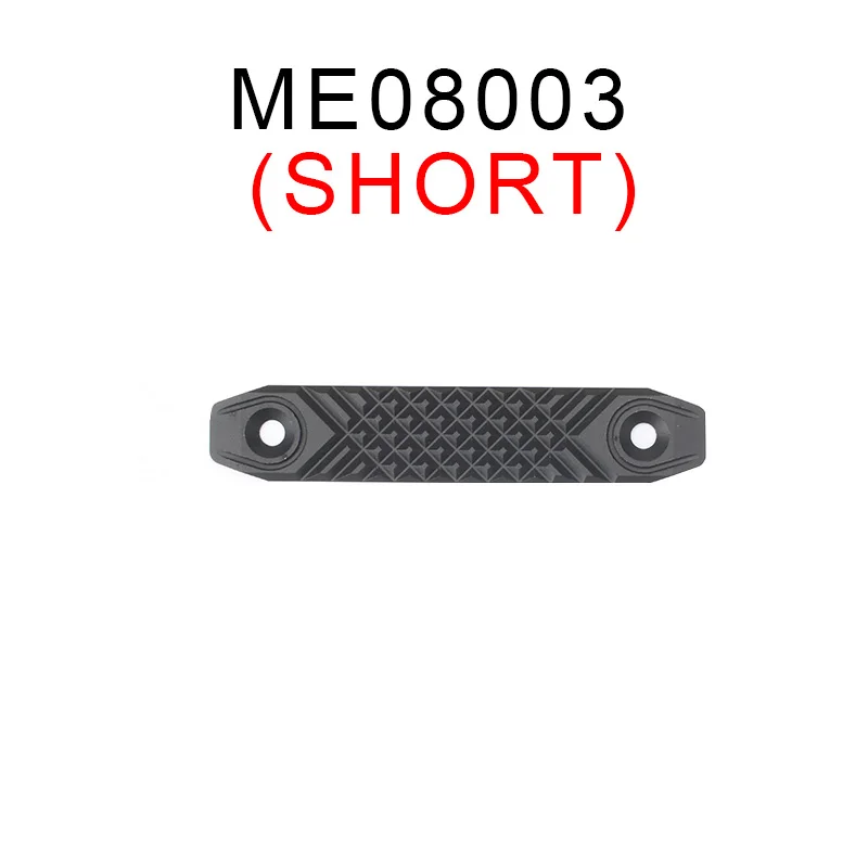ME08003-BK-MA RS CNC поручень для M-lok и Keymod длинная и короткая версия Railscales WME08002 охотничье оружие аксессуары - Цвет: ME08003-BK-MA