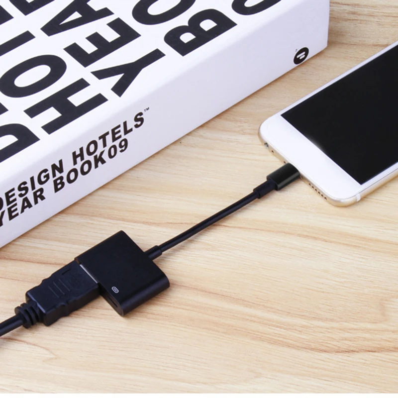 Совместимый с Apple HDMI адаптер металлический корпус 1080P цифровой AV конвертер OD889 |