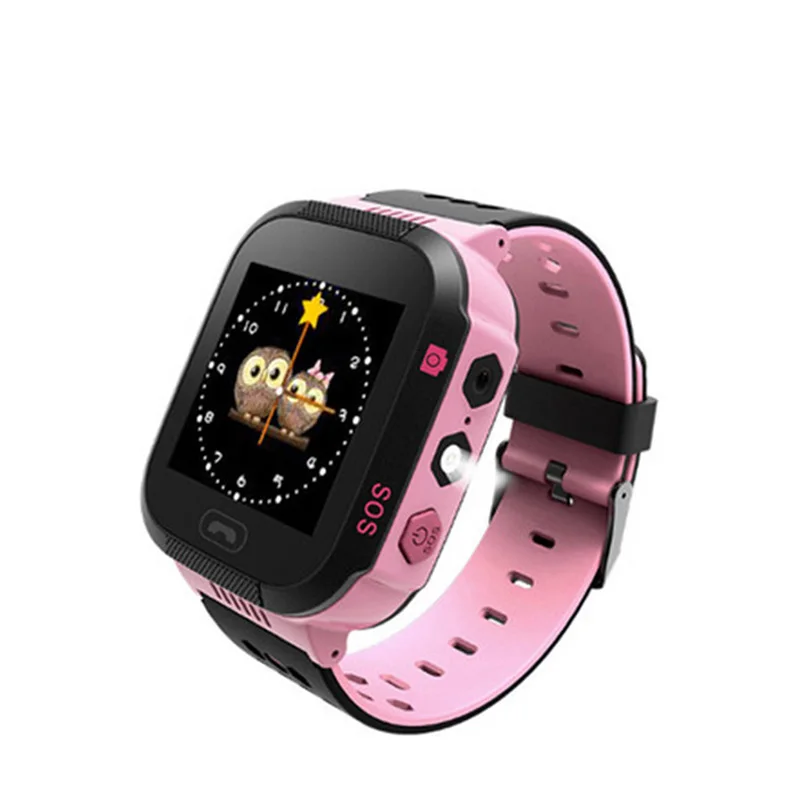 

Children Anti-Lost GPS Smart Watch Kids SOS Call Location Wristwatch Students Safe Guard Watches @M23