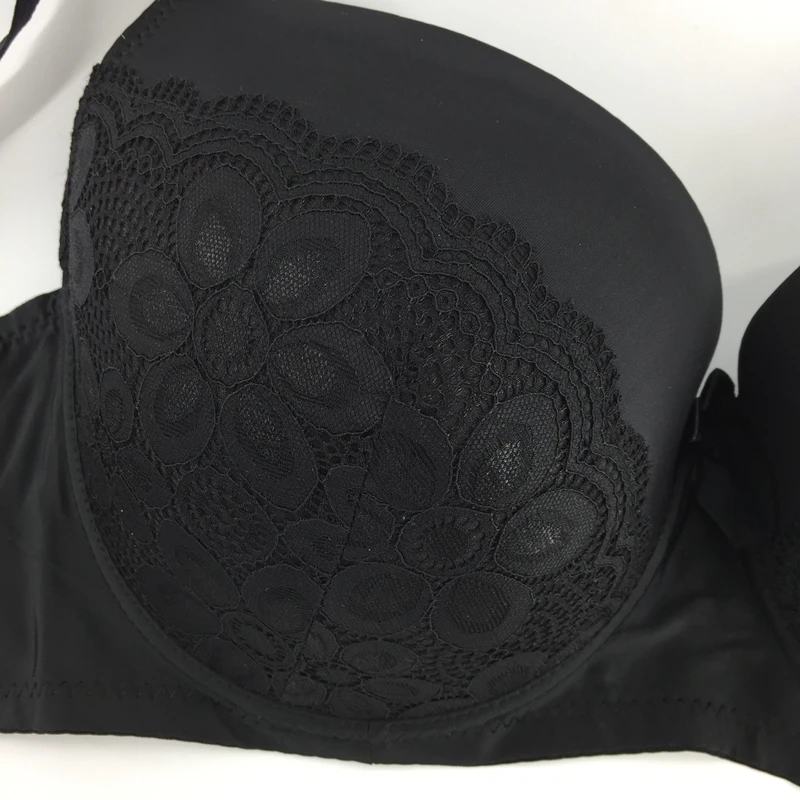 Бюстгальтер с очень большой чашечкой DD DDD E F без подкладки полиэстер нейлон