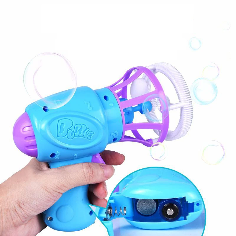 Детская машина воздуходувка для мыльных пузырей электрическая мини игрушка