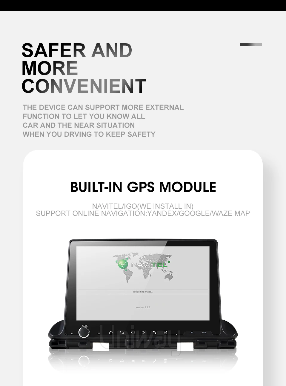 Uniway ASLT9071 android 9,0 автомобильный dvd для Kia CERATO K3 видео радио плеер gps навигация с рулевым колесом автомобиля стерео