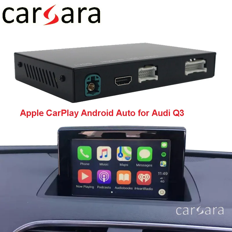 Verkauf EIN U D ICH Q3 CarPlay Wireless Android Auto Modul Original Display Verbessern Decoder 2020 Radio Update Neue Lösung
