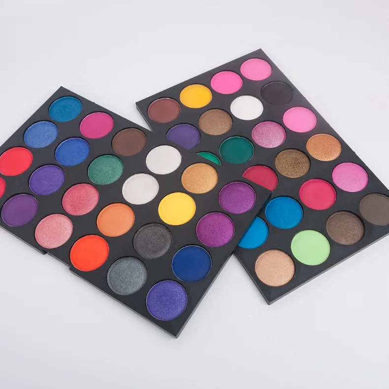 48 цветов Тени для век Палитра Алмазный хайлайтер матовые тени дымчатый пигмнет