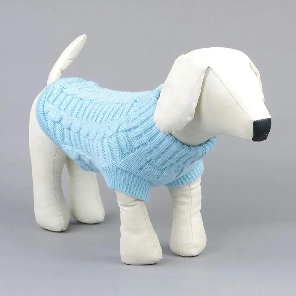 

Cute Pet Puppy Cat Dog Warm Jumper Sweater Knitwear Coat Apparel Autumn Winter Small Medium Dog Clothes Knitting Crochet Apparel