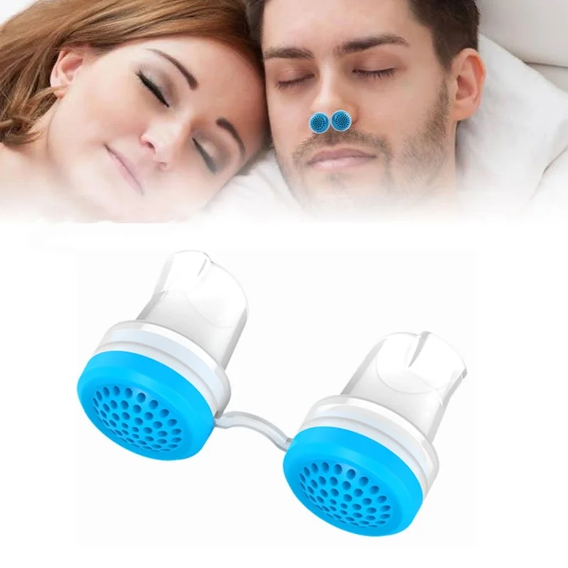 1 пара анти храп апноэ очиститель воздуха аппарат для дыхания носа мини носовые