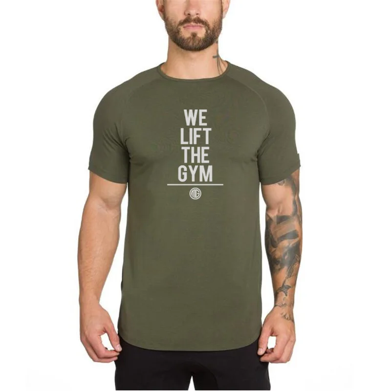 

New Brand Casual T Shirts Mens Short Cool Tee Shirt Tops Breathable Fitness Summer Sports Fashion Print Short Sleeve T Shirts