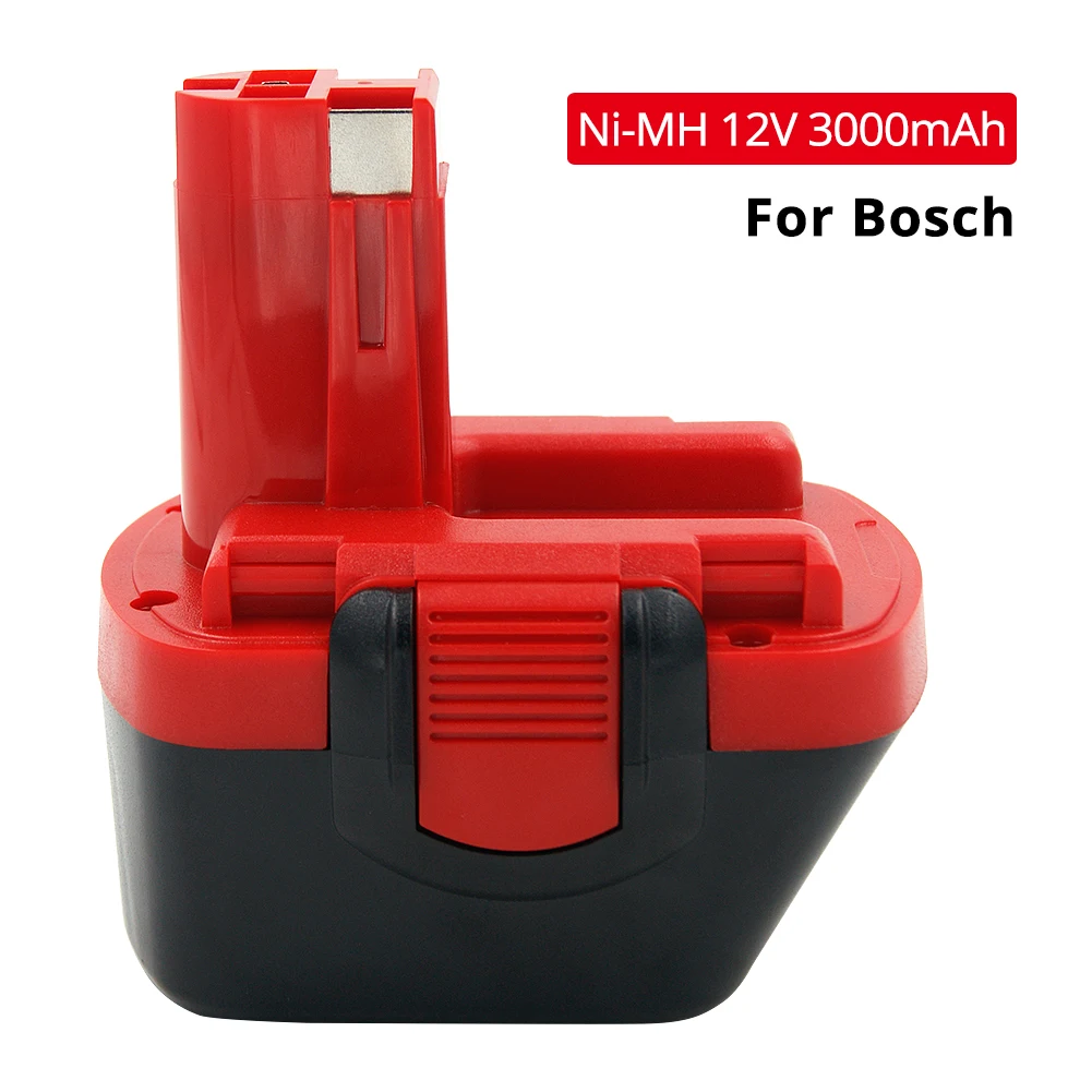 Никель металлогидридный аккумулятор 12 В 3000 мАч 3 0 Ач для дрелей Bosch BTA120 22612 23612 3360