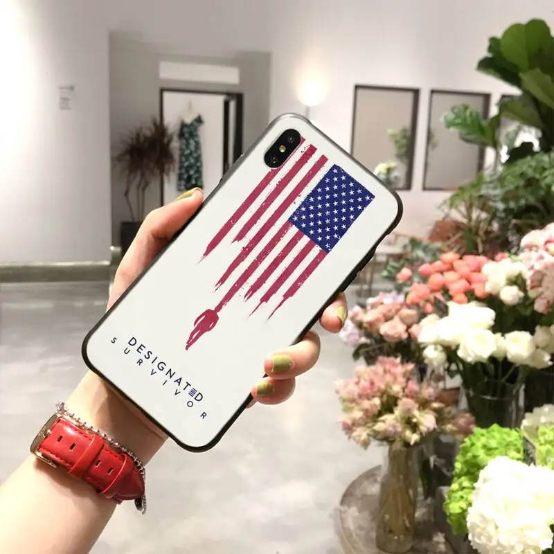 

NBDRUICAI Designated Survivor Bling Cute Phone Case for iPhone 11 pro XS MAX 8 7 6 6S Plus X 5S SE XR case