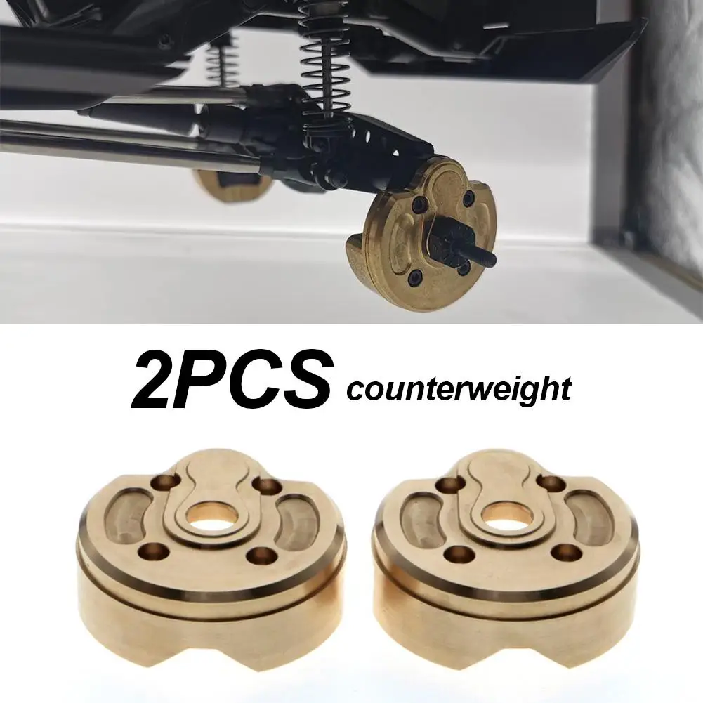 NEW 2Pcs Brass Portal Steering Knuckle Cap Housing for 1:10 RC Crawler Axial Capra1.9 UTB SCX10 III | Игрушки и хобби
