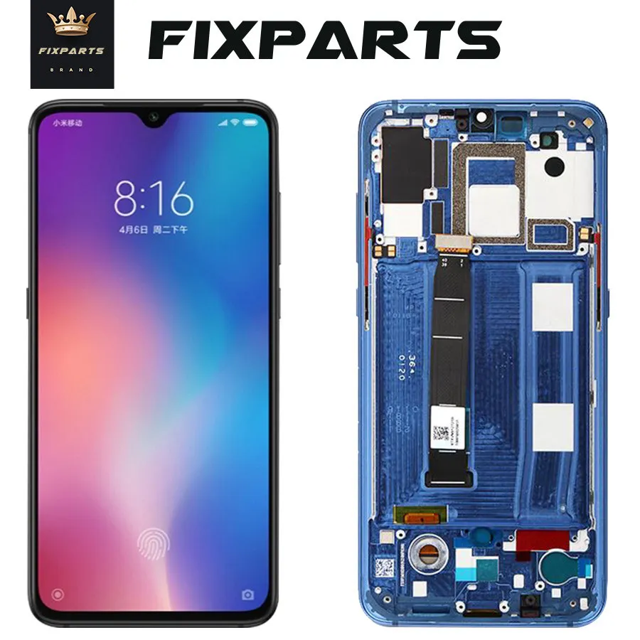 6 3 'ɺMOLED экран для Xiaomi 9 Mi9 ЖК-дисплей сенсорный дигитайзер стекло в сборе +