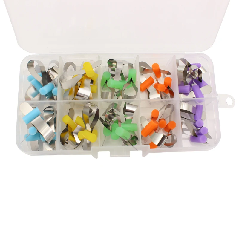 50Pcs Dental Forming Sheet Matrix Bands Retainerless Automatrix Dentist Matrices Sectional Contoured Matrices| |