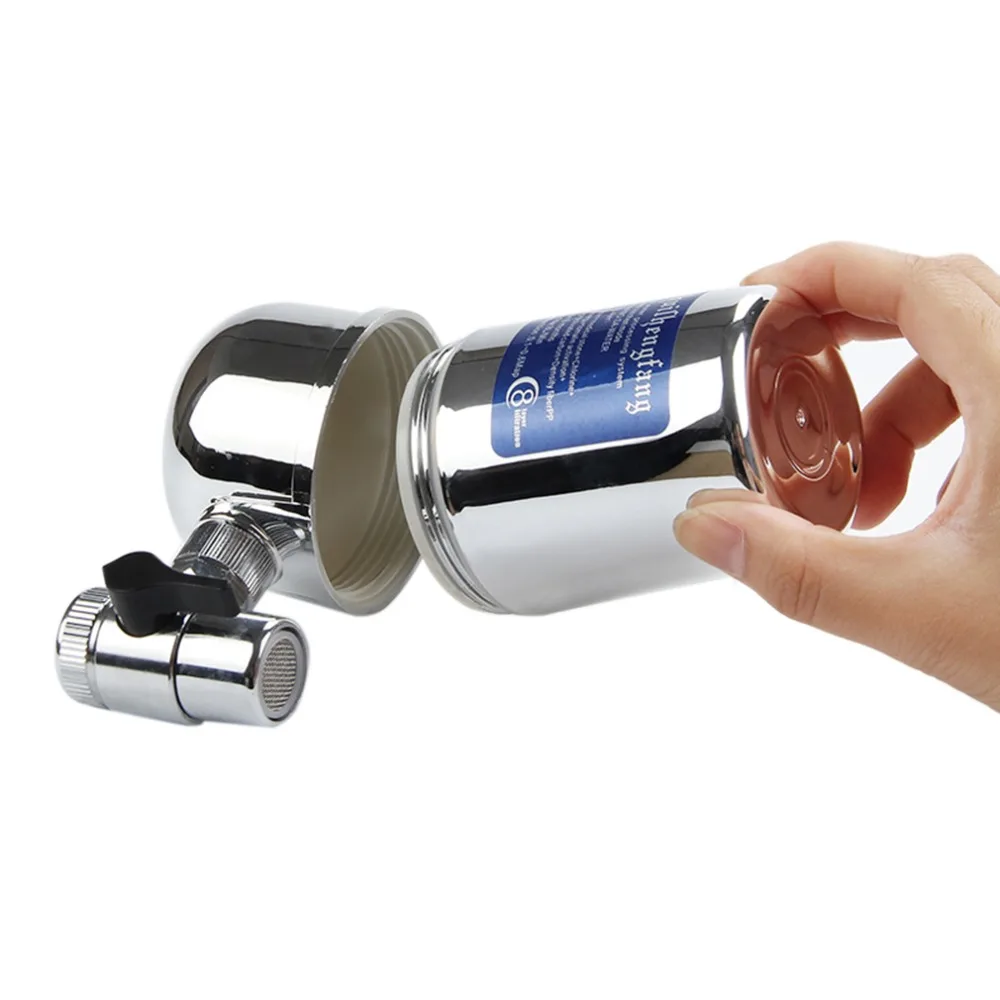 

6L Kitchen Tap Water Filter Purifier Household Faucet Ceramic Filter Prefiltration Accessories Contaminant Alkaline Water Filter