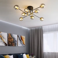 simple and modern led ceiling lamp golden living room bedroom dining room study home lighting new designer ceiling lamp