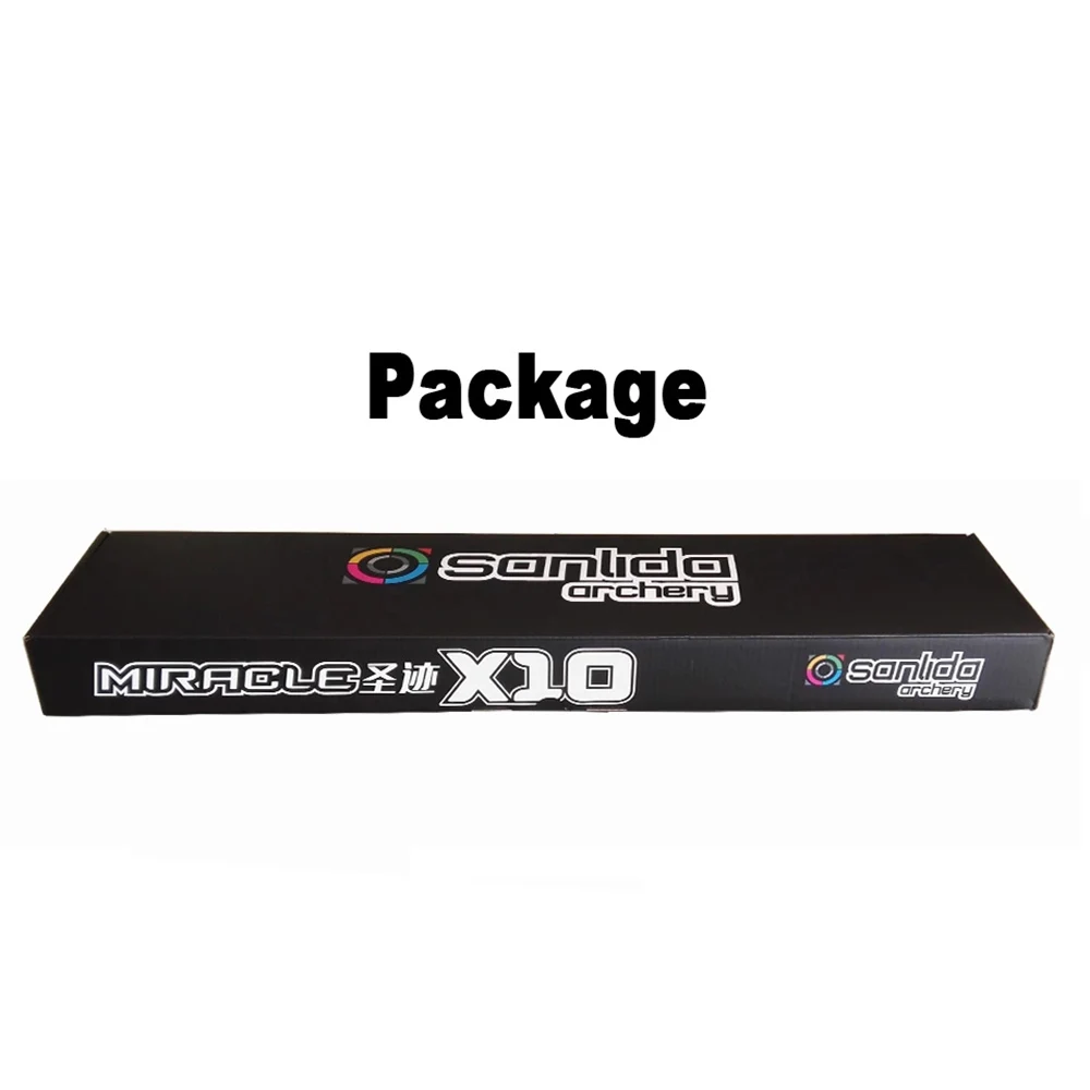 

Sanlida Miracle X10 Bow Pack Yellow CNC 6061-T6 Riser Carbon Limbs ILF Target Shooting
