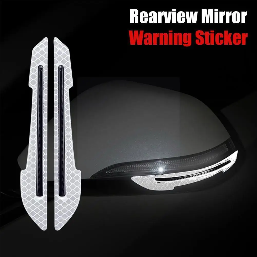 

4 Pcs/sets Car Door Stickers Universal Safety Warning OPEN Sticker Mark High Tape Helmet Rear Sticker Bike Car Reflective M V7Q8