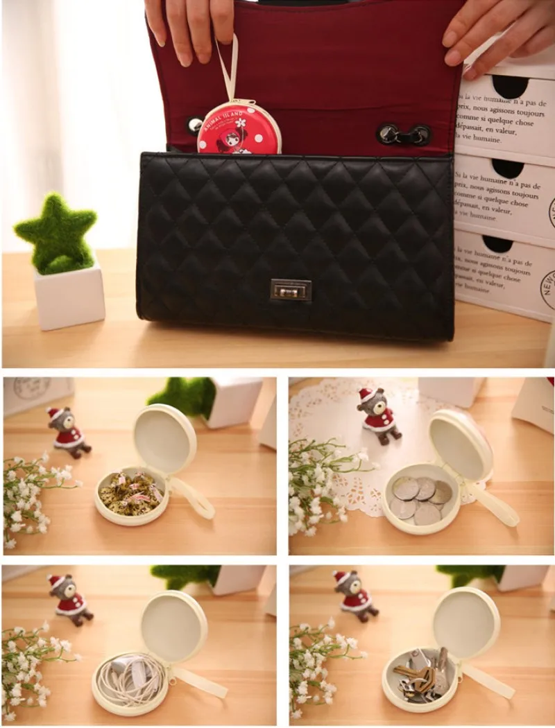 Новый рождественский Кошелек для монет мультяшный Детский кошелек девочек