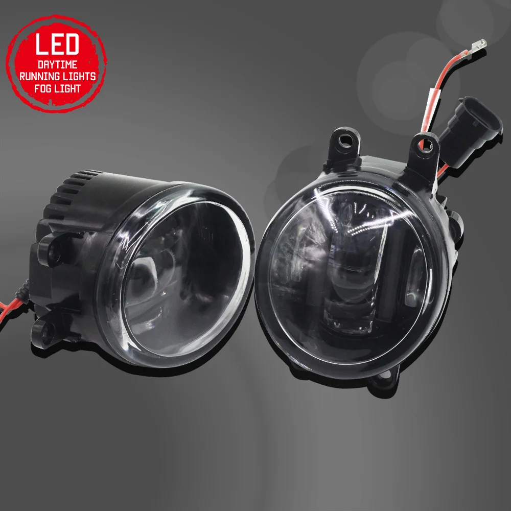 Buildreamen2 2 X автомобильные светодиодсветодиодный Противотуманные фары Дневные
