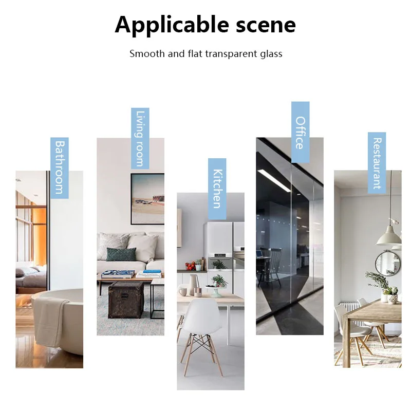 

PVC Frosted Glass Door Window Film Privacy Static Cling Stickers Frosted Privacy Stained Glass Window Stickers Shower No Glue