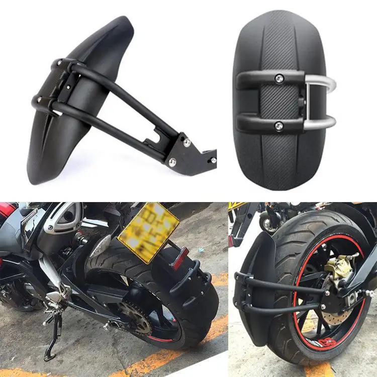 

Motorcycle Universal Rear Wheel Cover Fender Splash Guard Mudguard Bracket Rear Fender Mud Guard Prevention Cover Modified Parts