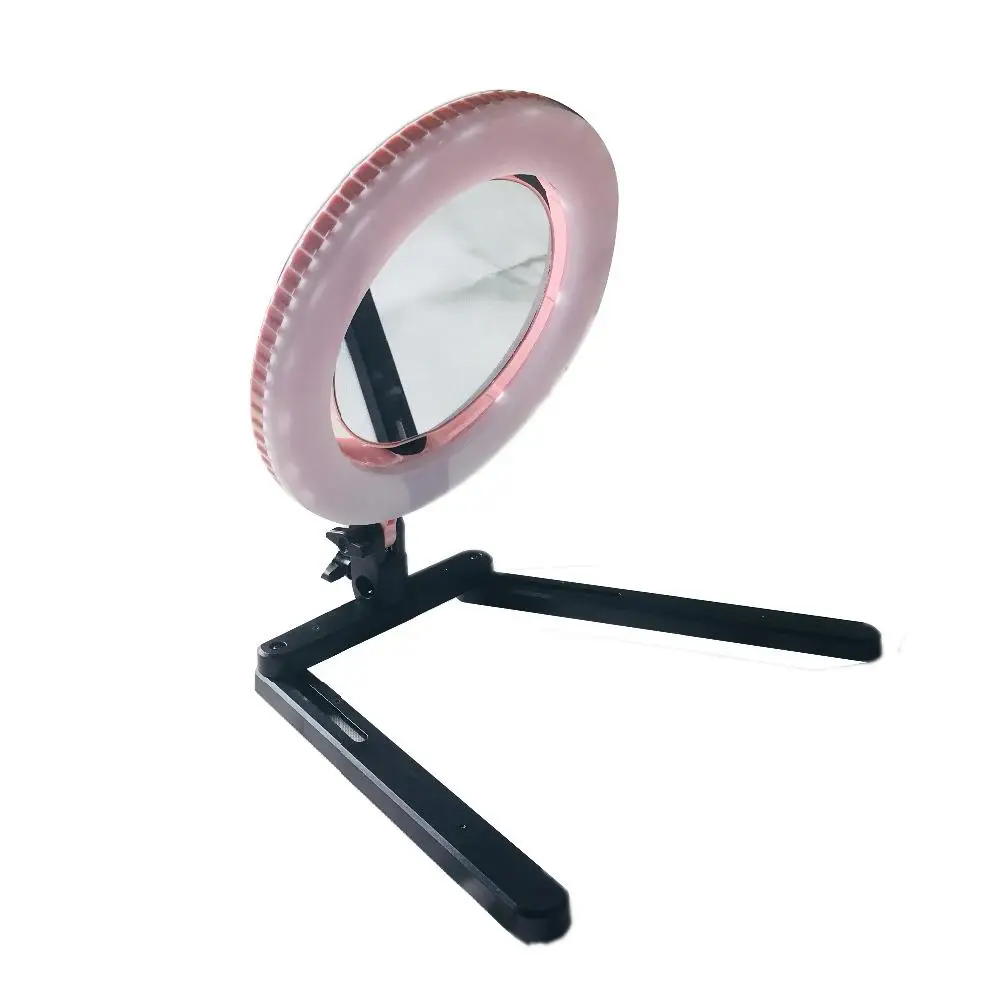 

Yidoblo QS-280II mini LED Dimmable Diva Ring Light make up lighting LED Ring Light +table stand + handbag kit