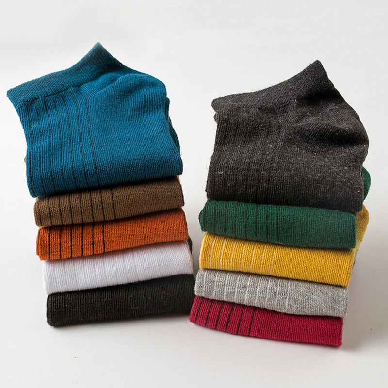 5 пар/партия женские хлопковые носки|Мужские носки| |